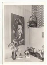 Fotografia SALOTTINO DI NILLA PIZZI Sede nuova 1972 - cartolina Foto PROMO