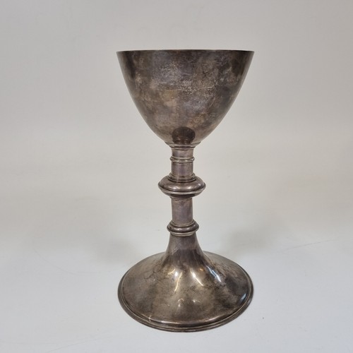 Antica tazza calice argento