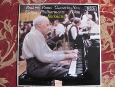 Decca SXL 6322 WBg ED1 Brahms Piano Concerto No. 2 - Backhaus / Bohm NM