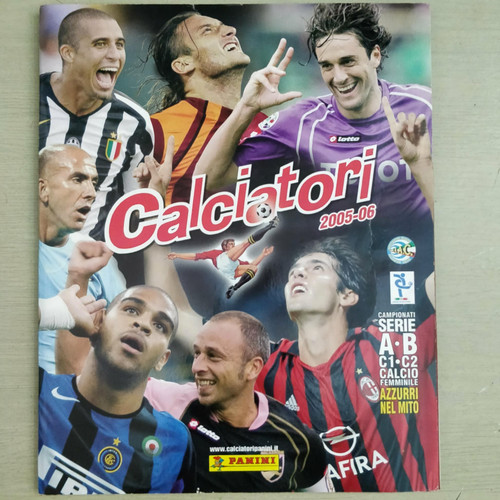 Calciatori panini 2005 2006 - panini, 2005/2006