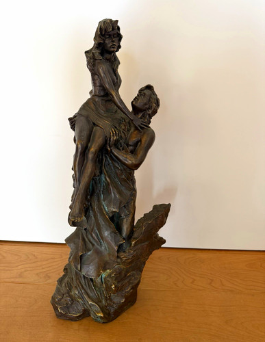 Statua scultura bronzo