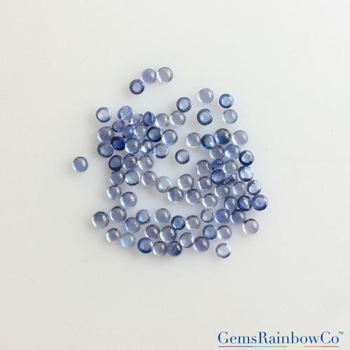 Cabochon tondi zaffiro