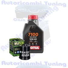 Kit Tagliando Olio Motul 7100 10W60 + Filtro Per Gilera 125 DNA 2001>2003