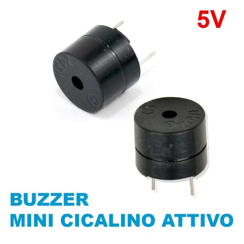 Cicalino buzzer attivo mini - cicalino,