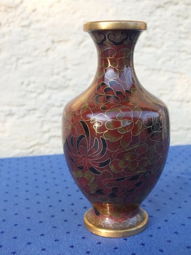 Bellissimo vaso cloisonné - ,