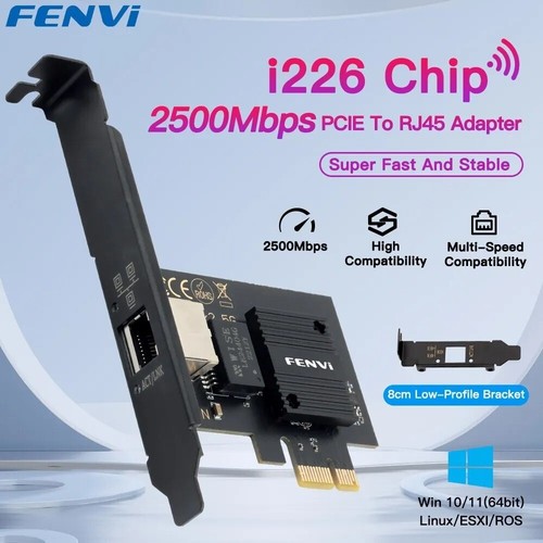 Scheda rete 2500mbps - scheda,
