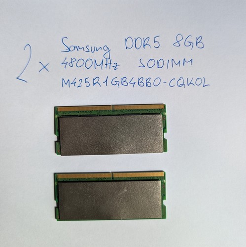 Samsung ddr5 - (2x8,