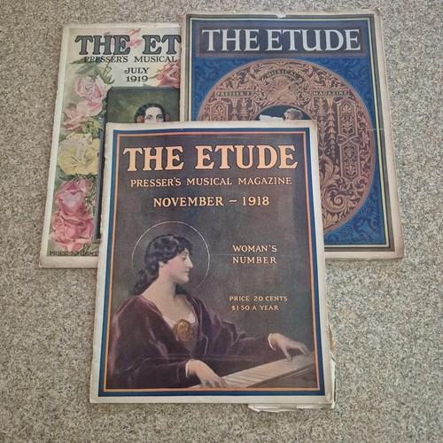 The etude music magazine lot - etude,