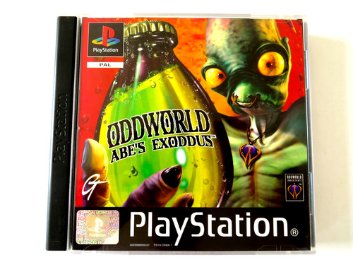 Oddworld abe exoddus - exoddus, ps1