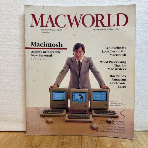 Apple macworld magazine 1984 - apple,