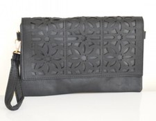 BORSELLO NERO donna borsa eco