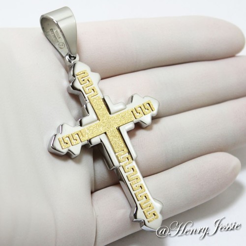 Ciondolo croce chiave greca - croce,