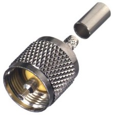 RFU-505 Crimp-on PL-259 Male
