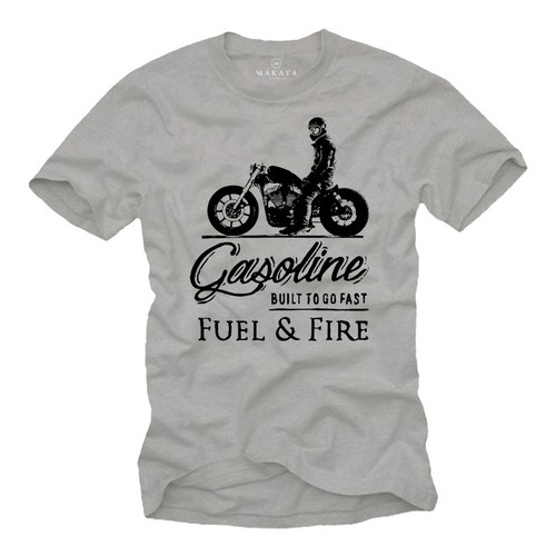 Shirt biker uomo bobber - t-shirt,