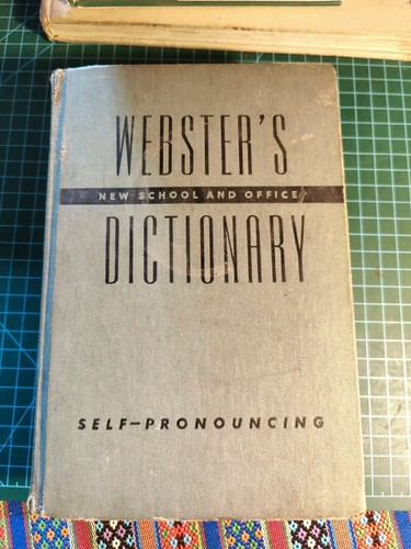 Vintage 1946 websters new - 1946,