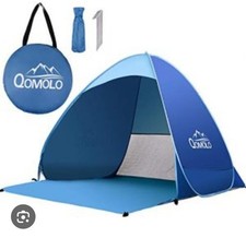 Tenda da Spiaggia 2 second 120X120cm.  QoMolo   Portatile XL 