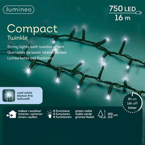Luci natale 750 led - luci,