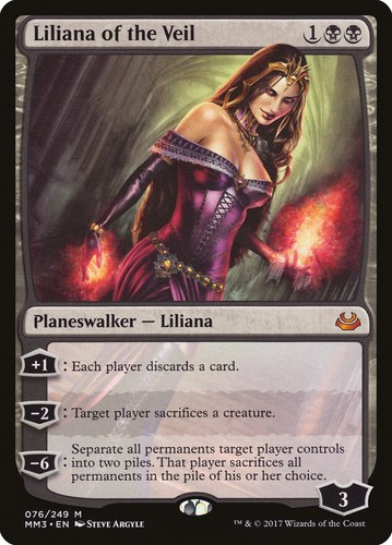 Mtg liliana del - mtg,