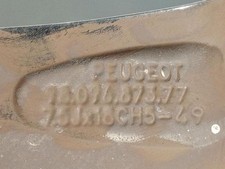 9809687377 cerchio per PEUGEOT 3008 II SUV (MC MR MJ M4 ) 2016 5420196