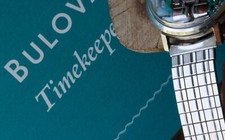 Orologio astronauta anni 60 MCM 17,3mm o 19mm Bulova cinturino elastico Accutron Spaceview