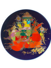 Piatto Rosenthal  BJORN WIINBLAD studio linie porcellana 1001 nights 33 cm