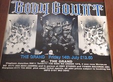 TOUR POSTER~Body Count Live at