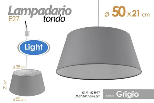 Lampadario soffitto grigio - lampadario,