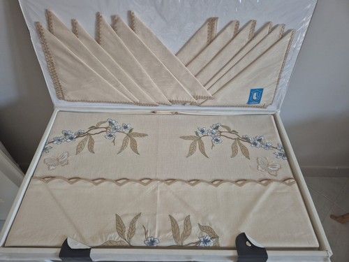 Tovaglia posti lino - 12,