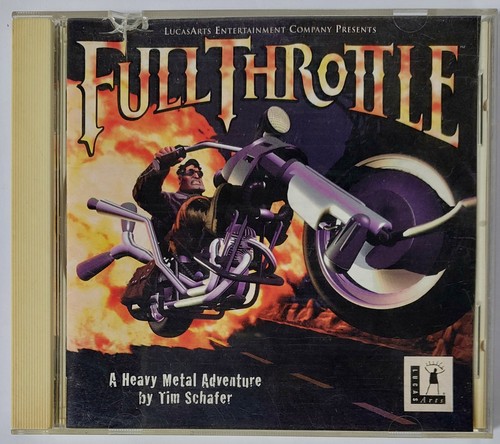 Full throttle rom 1994 - pc, cd-rom
