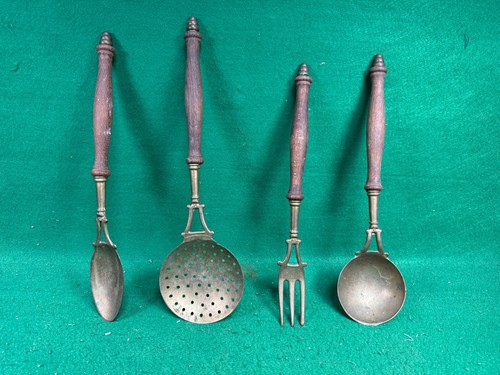 Set posate epoca ottone - set,