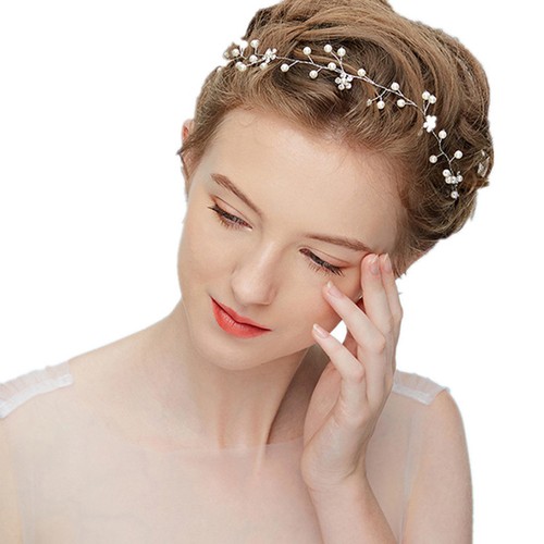 Cerchietto perle sposa - perle,