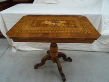 Tavolo sorrentino "cavalli con