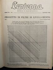 Rivista Radiotecnica L’ANTENNA 1948 annata Radio