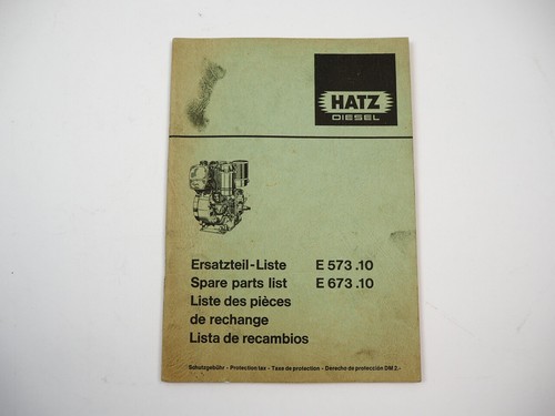 Hatz e573 e673 motore - hatz,