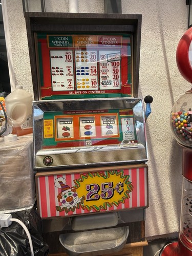 Vintage bally slot machine - vintage,