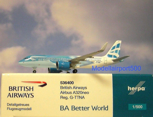Herpa wings 500 airbus - wings, 1:500