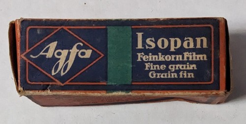 Film vintage agfa isopan - vintage,
