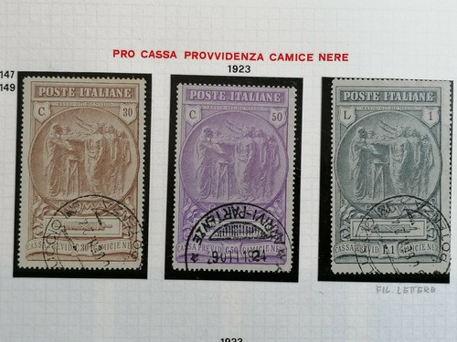 Regno 1923 camice nere serie - nere,
