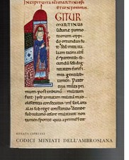 Cipriani, CODICI MINIATI