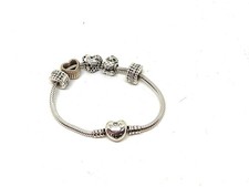 Bracciale pandora con charms - bracciale,
