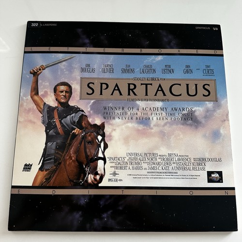 Spartacus laser disc - spartacus,