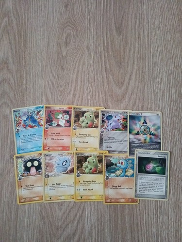 Lotto carte pokemon ex - lotto, 10