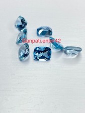 Topazio blu facettato - blu, a