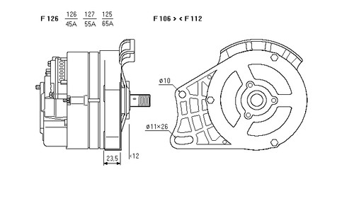 Alternatore genera fiat - genera,