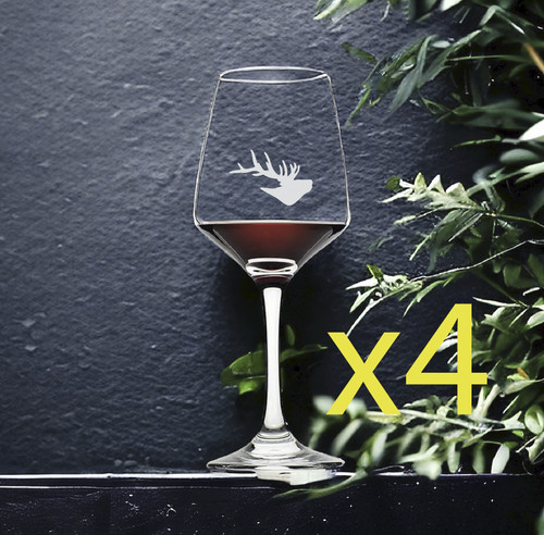 Bicchieri vino alce premium - vino,
