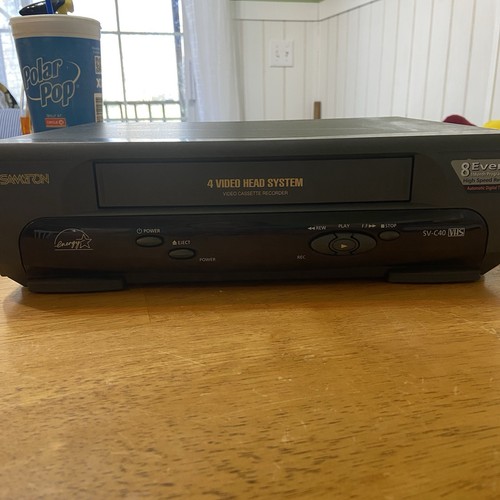 Samtron c40 vhs vcr - sv-c40,