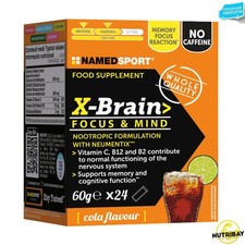 Named Sport X-Brain - 24 stick da 2,5 gr Integratore Tonico