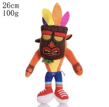 Peluche Crash Bandicoot con Maschera - Altezza 26cm