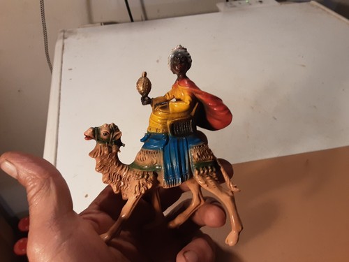 Personaggio presepe magio - re,