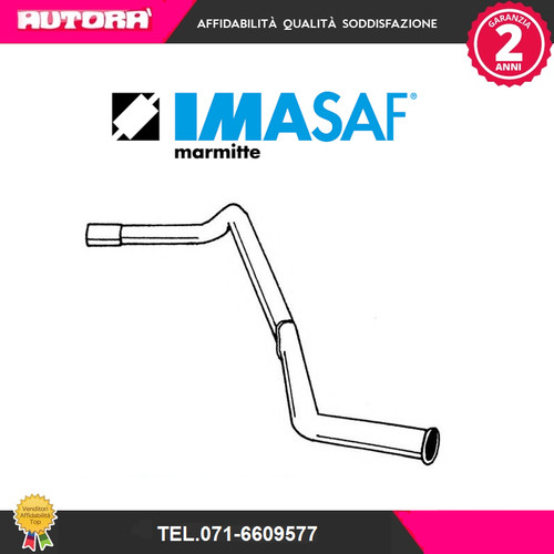 355468 tubo marmitta - 355468,